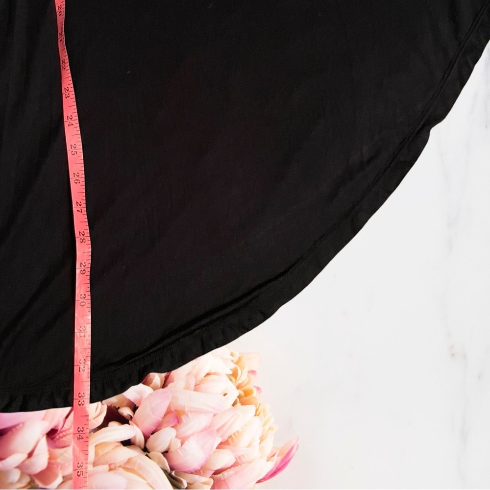 Free People Riley Chiffon Tank - Color Black - Size: Small - Picture 9 of 11